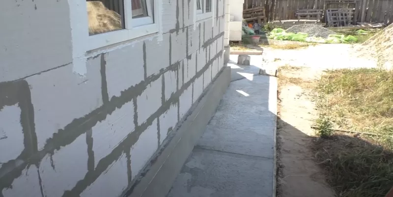 Бетонная отмостка в Новом Уренгое